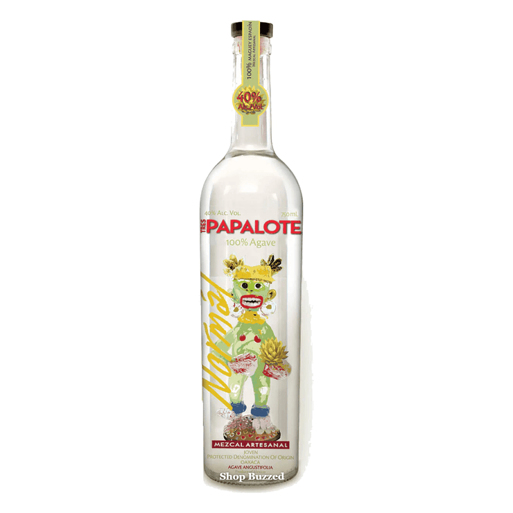 Tres Papalote Mezcal Artesanal Joven Oaxaca 750ml - Shop Buzzed