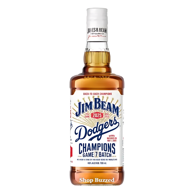 Jim Beam Dodger Championship Game 7 Batch Bourbon 750ml