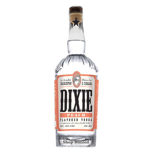 Dixie Peach Flavored Vodka 750ml - Shop Buzzed