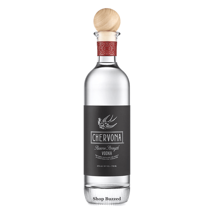 Chervona Reserve Strength Vodka 750ml - Shop Buzzed