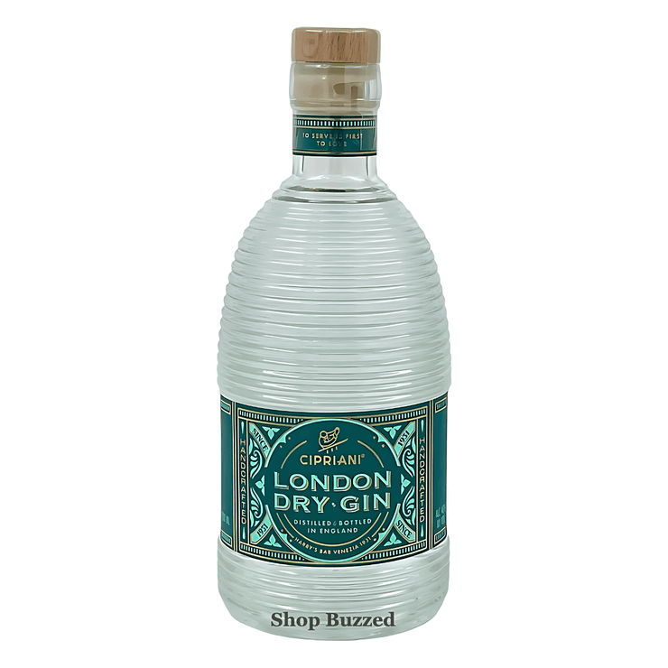 Cipriani London Dry Gin 700ml - Shop Buzzed