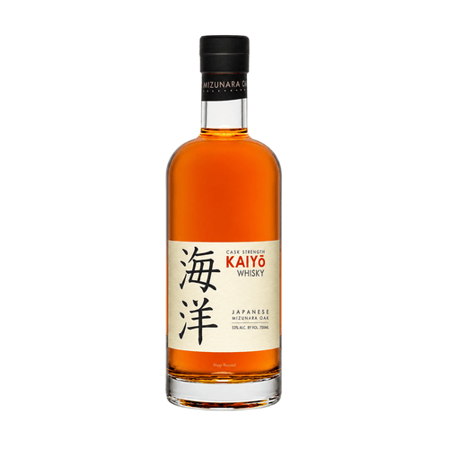 Kaiyo Mizunara Oak Cask Strength Japanese Whisky 750ml - Shop Buzzed