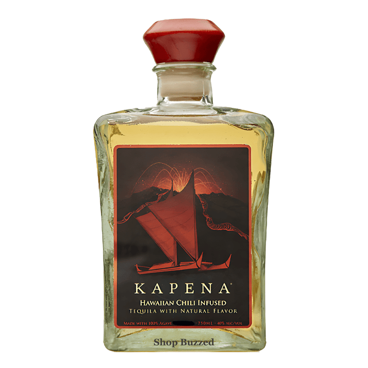 Kapena Hawaiian Chili Infused Tequila 750ml - Shop Buzzed