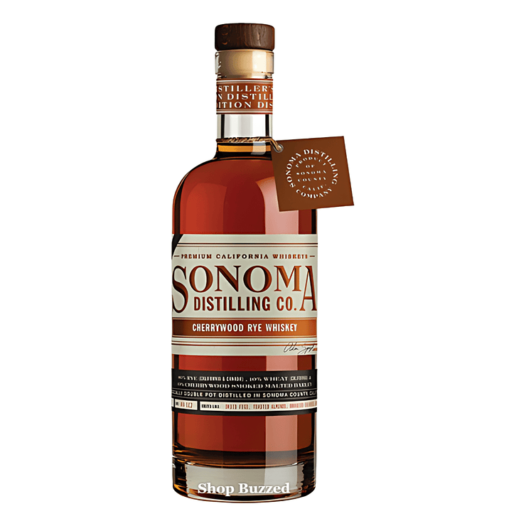Sonoma Distilling Co Cherrywood Rye Whiskey 750ml - Shop Buzzed