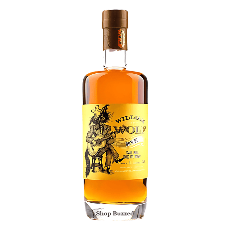William Wolf Straight Rye Whiskey 750ml - Shop Buzzed