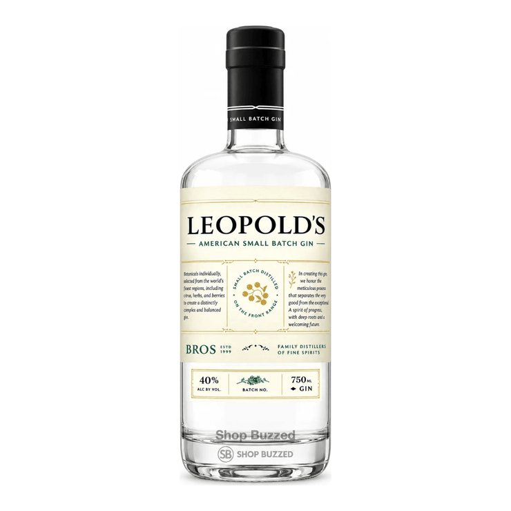 Leopold American Small Batch Gin 750 ml - Shop Buzzed