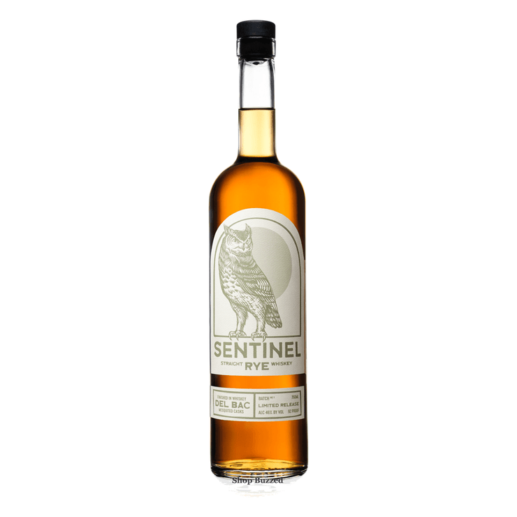 Del Bac Sentinel Straight Rye Whiskey 750ml - Shop Buzzed