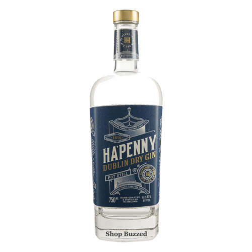 Ha'Penny Dublin Dry Gin 750ml - Shop Buzzed