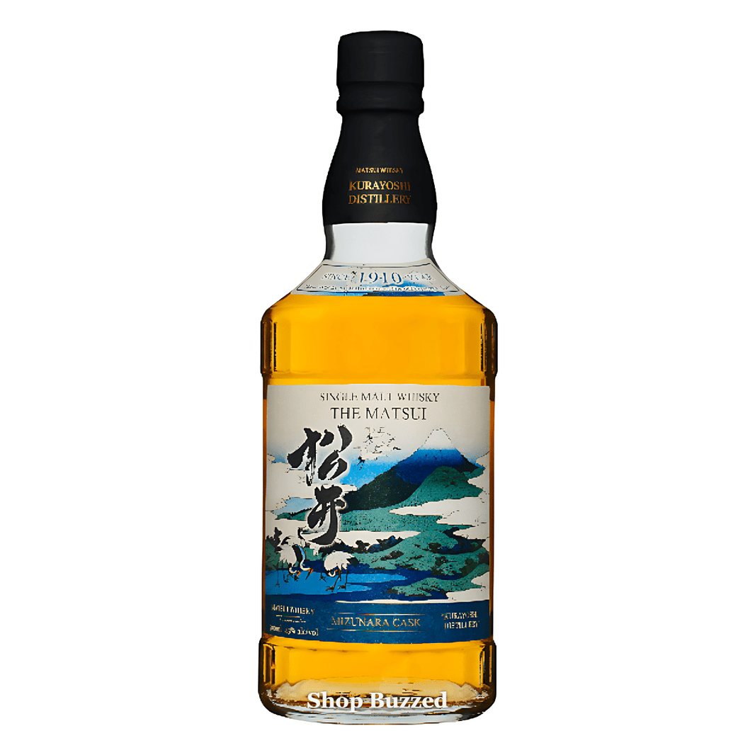 The Matsui Single Malt Mizunara Cask Japanese Whisky 700ml - Shop Buzzed