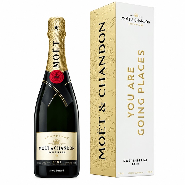 Moët & Chandon Brut Impérial You Are Going Places 750ml - Shop Buzzed