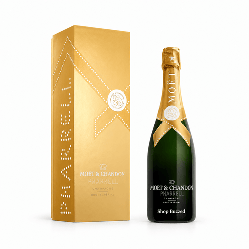 Moët & Chandon x Pharrell Williams Brut Impérial Gold Box 750ml - Shop Buzzed