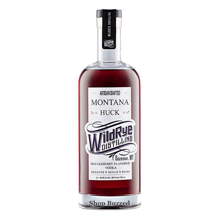 Wildrye Montana Huck Huckleberry 750ml - Shop Buzzed