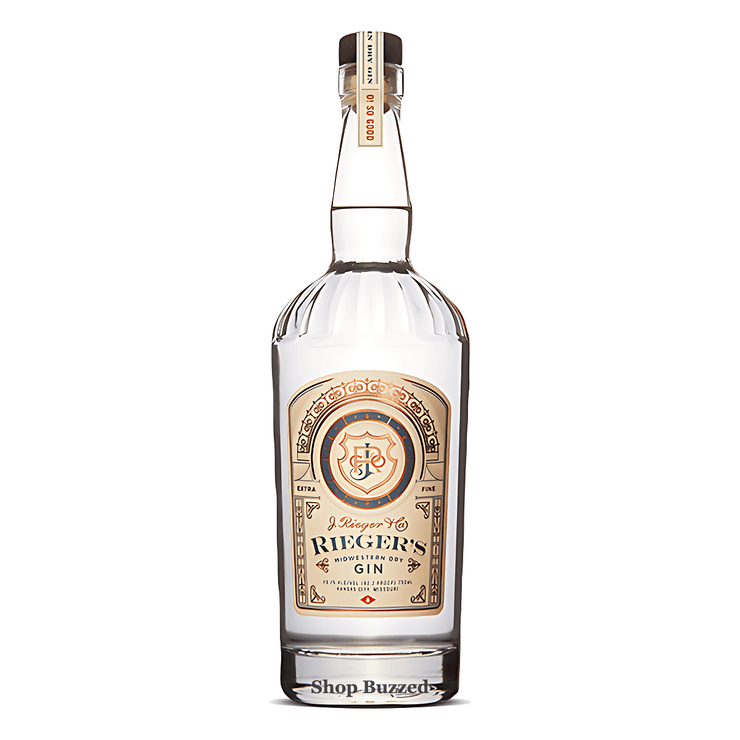 J Rieger and Co Midwestern Dry Gin 750ml - Shop Buzzed