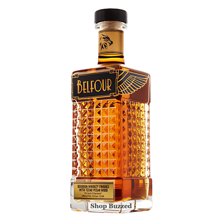Belfour Bourbon Whiskey Texas Pecan Wood Finish 200ml - Shop Buzzed