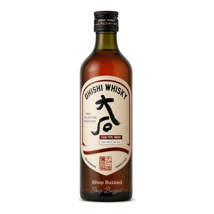 Ohishi Sherry Cask Regular Whisky 750ml - Shop Buzzed