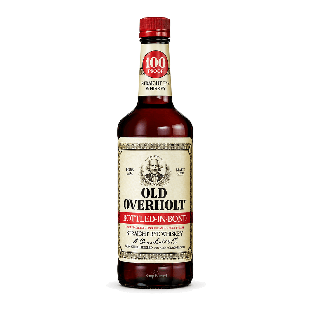 Old Overholt Bottled-in-Bond Straight Rye Whiskey 750ml - Shop Buzzed