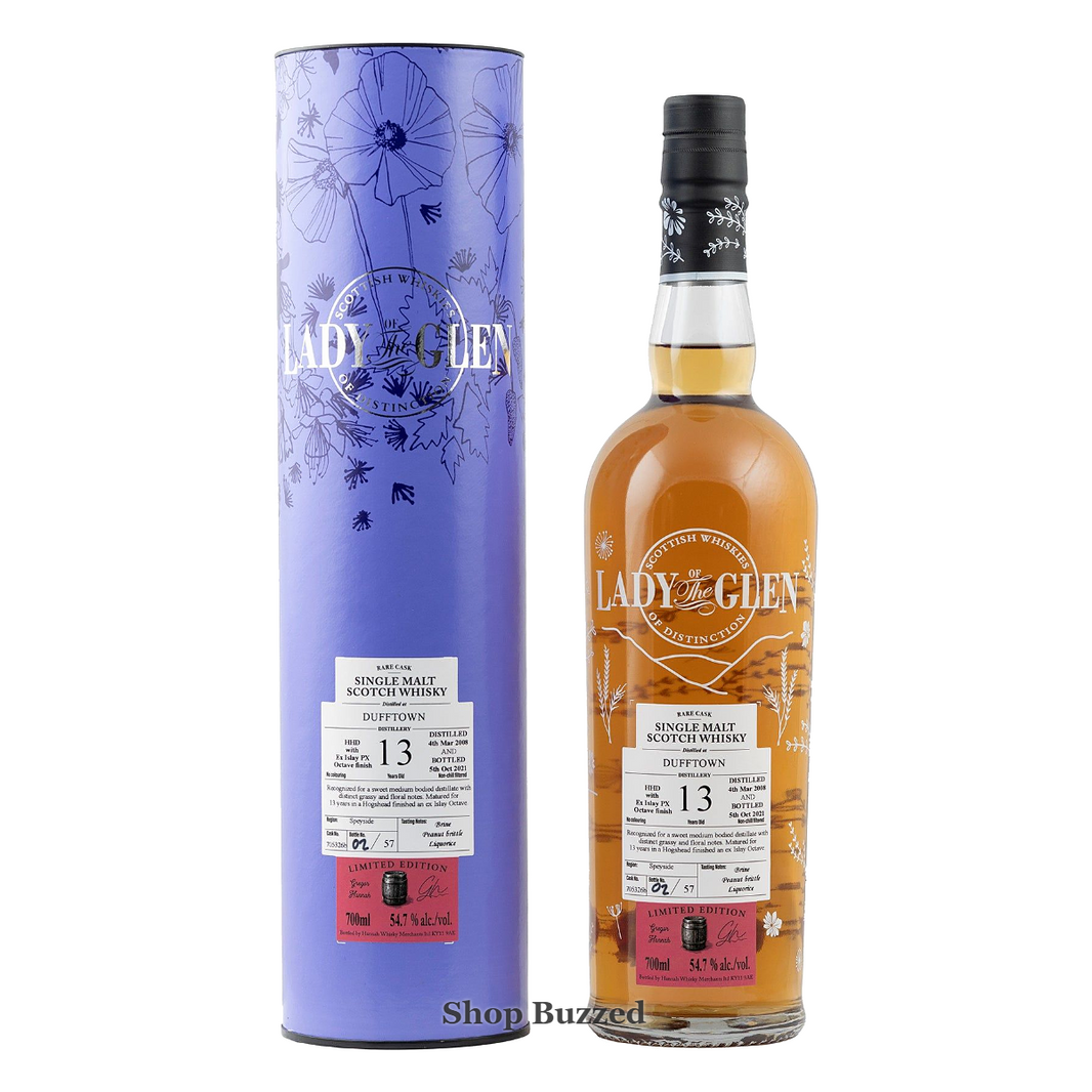 Lady of the Glen Dufftown Limited Edition Single Malt Scotch Whiskey 700ml