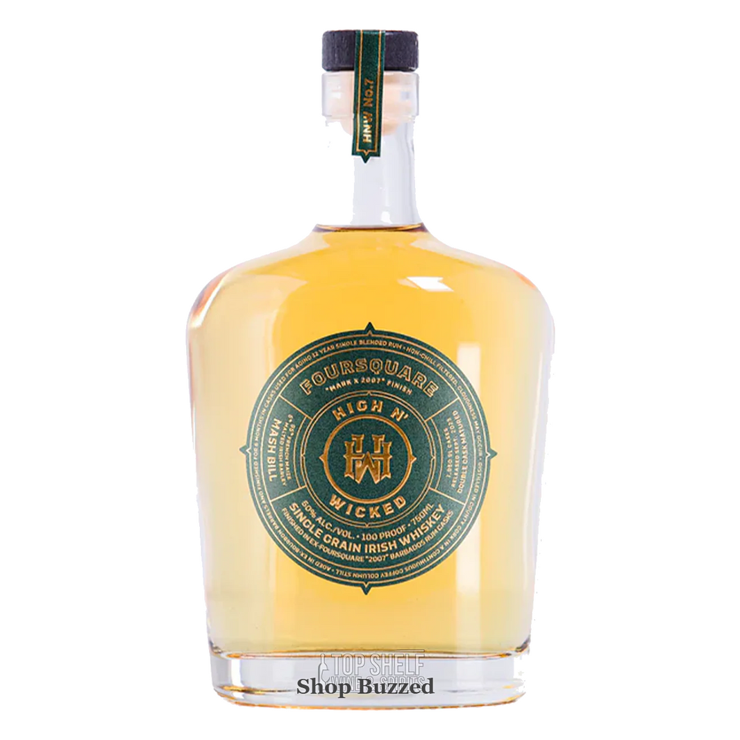 High N Wicked Foursquare Single Grain Irish No7 750ml