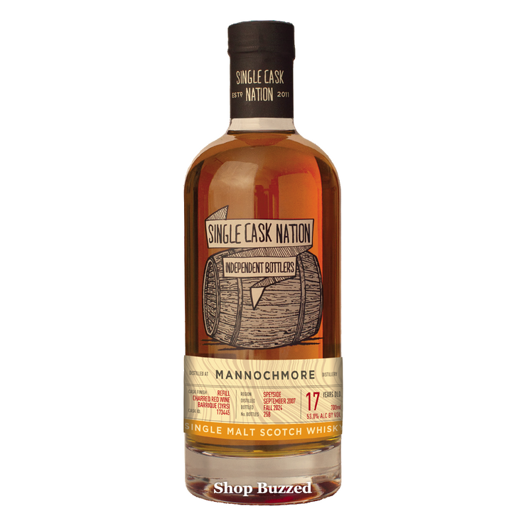 Single Cask Nation Single Malt Whisky - 2007 Mannochmore 17 year 750ml