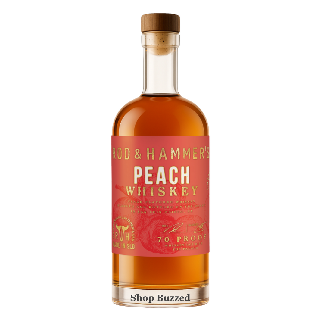 Rod and Hammers Peach 70 Proof 375ml