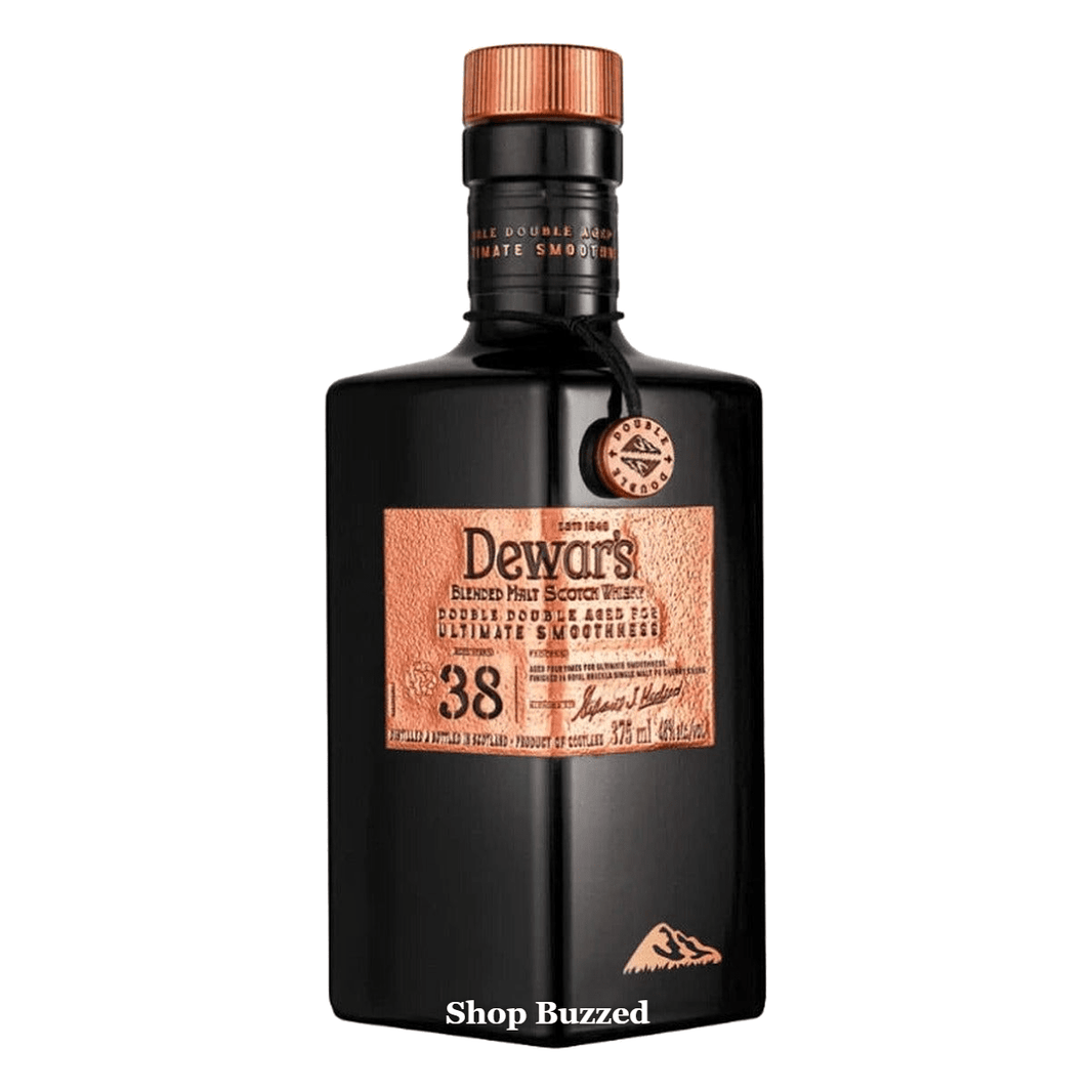 Dewars Blended Malt Scotch Double Double Aged 38 year 375ml - Shop Buzzed
