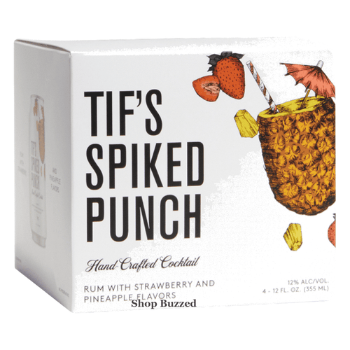 Tif's Spiked Punch (4 pack) 355ml - Shop Buzzed