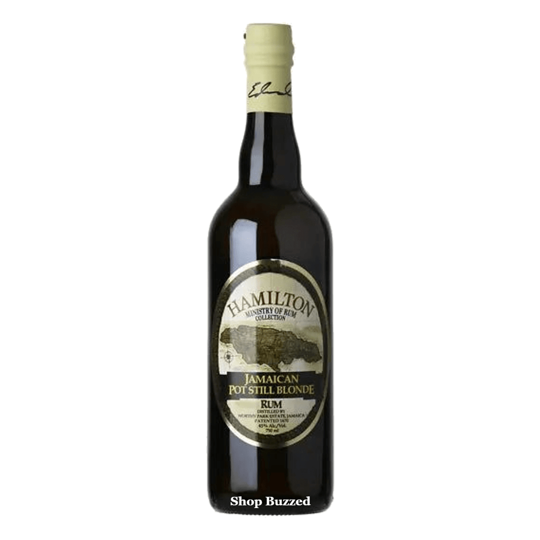 Hamilton Ministry of Rum Collection Jamaican Pot Still Blonde 750ml - Shop Buzzed