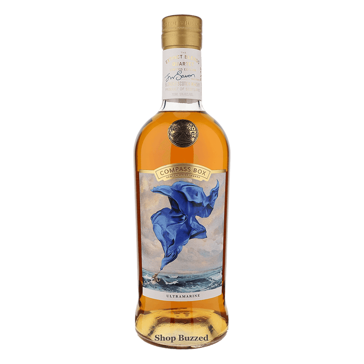 Compass Box Ultramarine The Extinct Blends Quartet Blended Scotch Whisky 700ml - Shop Buzzed