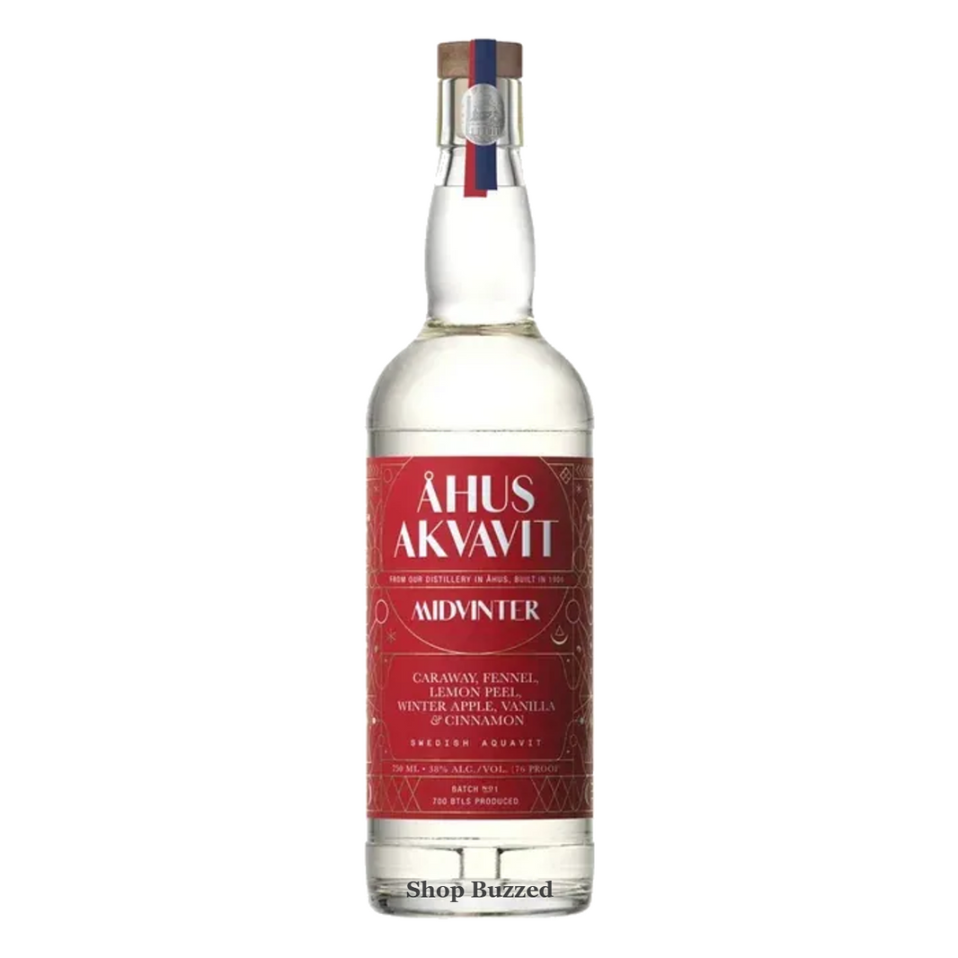 Ahus Akvavit Midvinter Swedish Aquavit 750ml