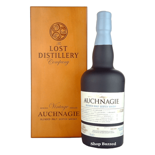 Lost Distillery Auchnagie Vintage Blended Malt Scotch Whiskey 750ml - Shop Buzzed