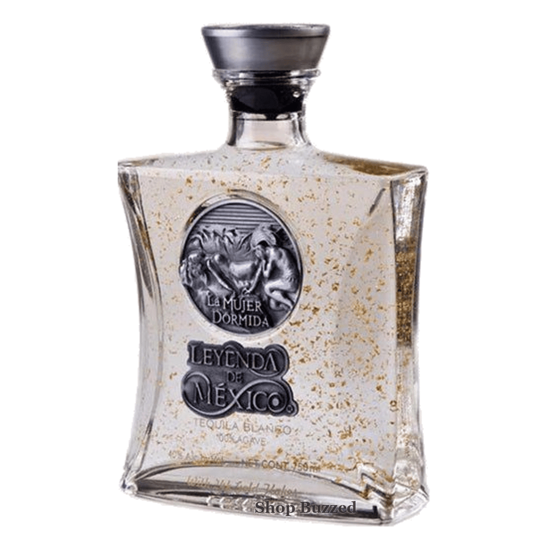 Leyenda De Mexico Blanco "With Gold Flake" 750ml - Shop Buzzed