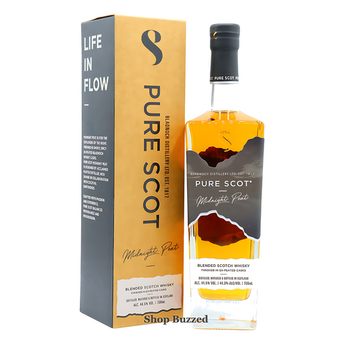 Bladnoch Pure Scot Midnight Peat Blended Scotch Whisky 700ml