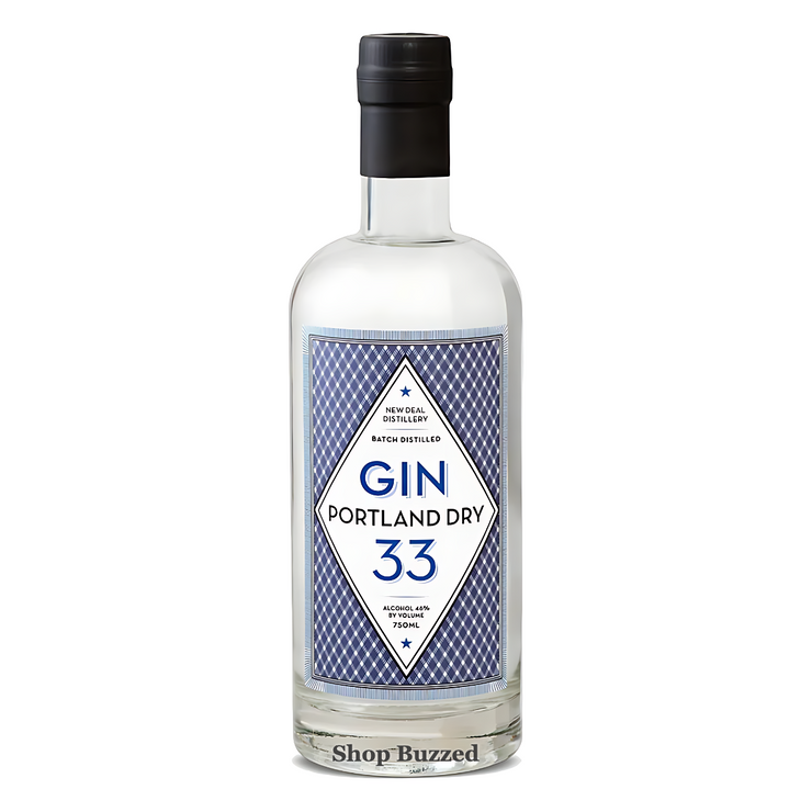 New Deal Gin Portland Dry 33 750ml - Shop Buzzed
