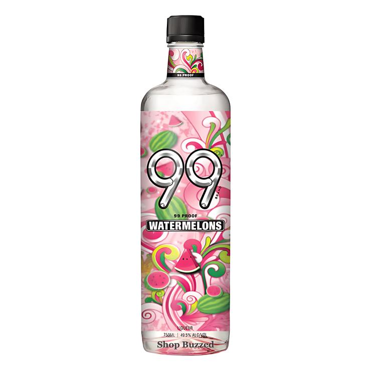 99 Brand Watermelon Liqueur 750ml - Shop Buzzed