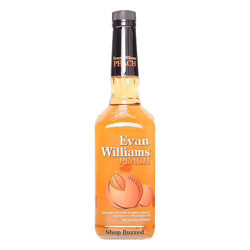 Evan Williams Peach Bourbon 750ml