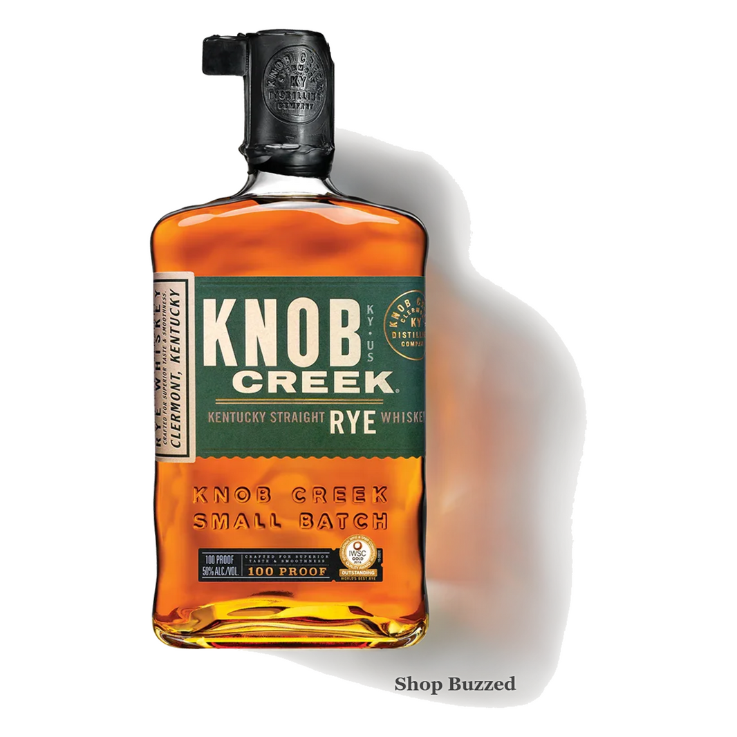 Knob Creek 100 Proof Straight Rye Whiskey 750ml