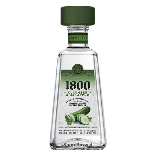 1800 Cucumber & Jalapeno Tequila 750ML - Shop Buzzed