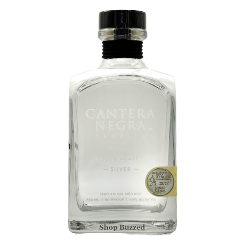 Cantera Negra Silver Tequila 750ML - Shop Buzzed