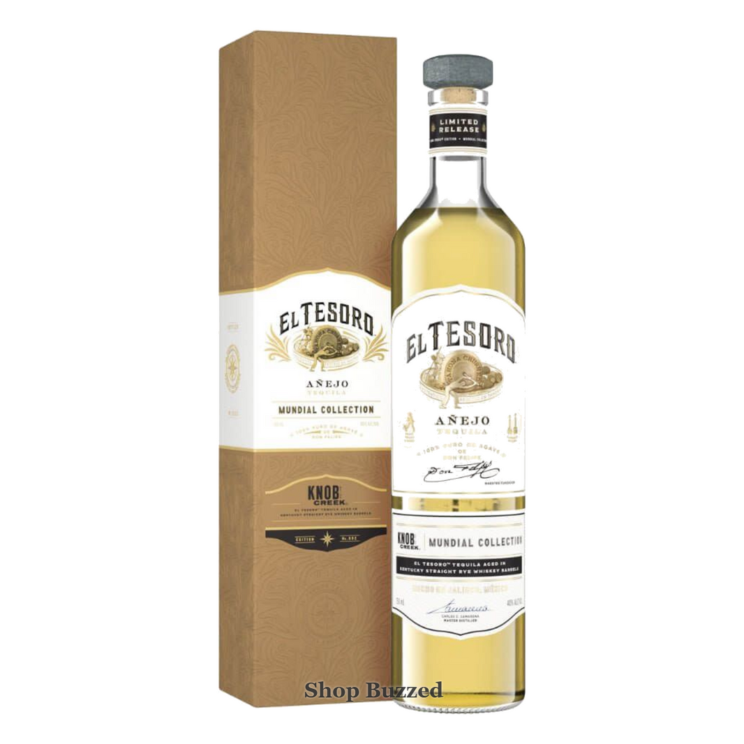 El Tesoro Mundial Collection Anejo Straight Rye Cask (Knob Creek Edition) 750ml