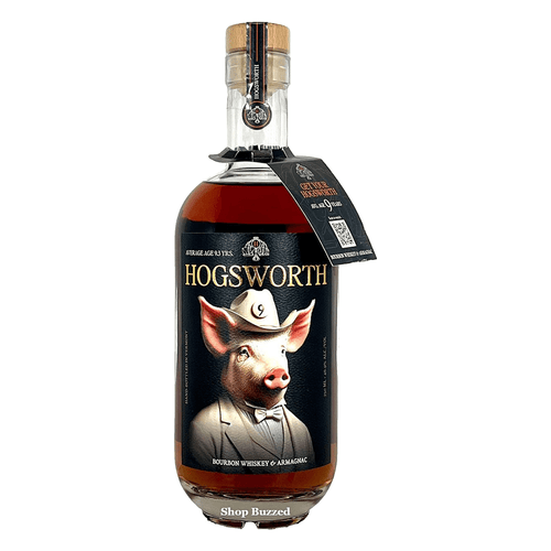 Hogsworth 9 Year Bourbon Whiskey & Armagnac 750mL - Shop Buzzed