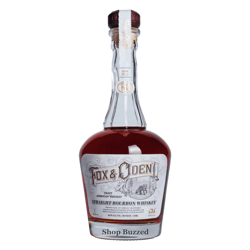 Fox & Oden Straight Bourbon Whiskey 750mL - Shop Buzzed