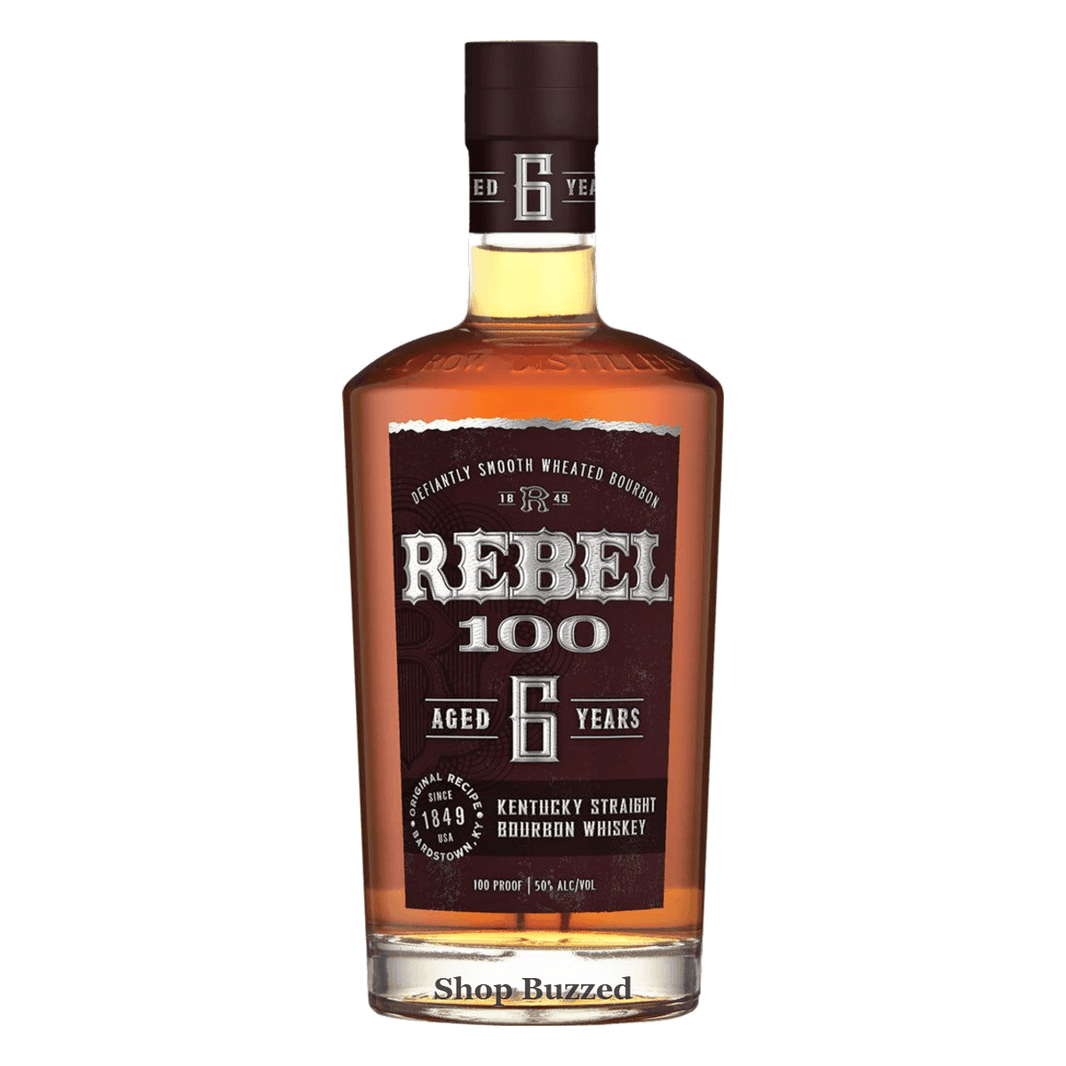Rebel 6 Year 100 Proof Straight Bourbon Whiskey 750mL - Shop Buzzed