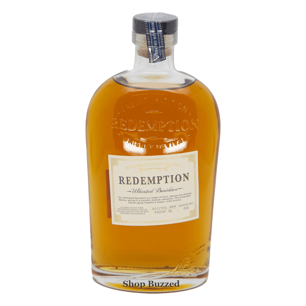 Redemption Wheated Bourbon Whiskey 750mL - Shop Buzzed