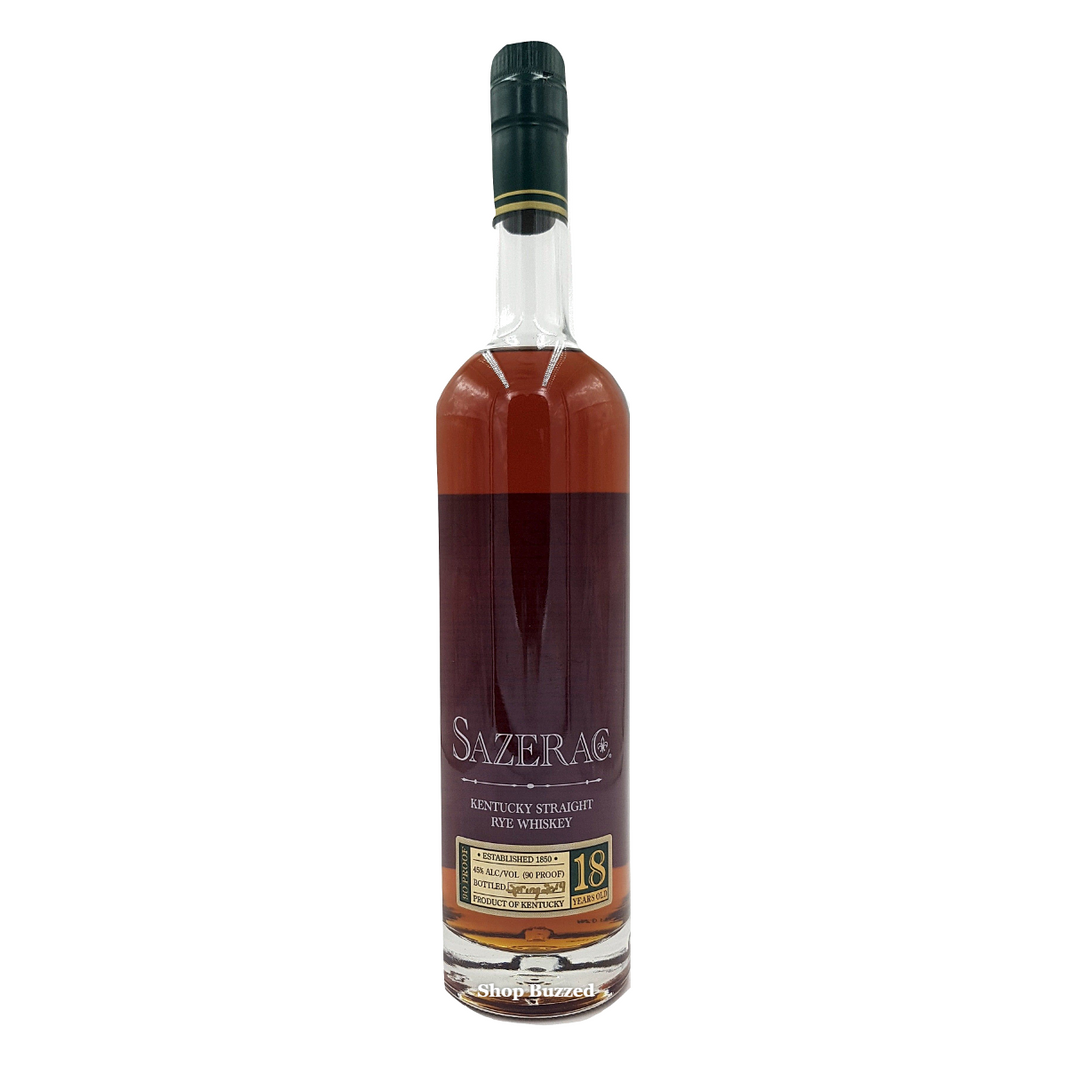 Sazerac 18 Year Kentucky Straight Rye Whiskey 750ml