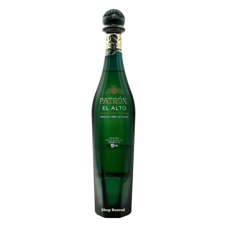 Patrón El Alto Reposado Tequila 750ml - Shop Buzzed