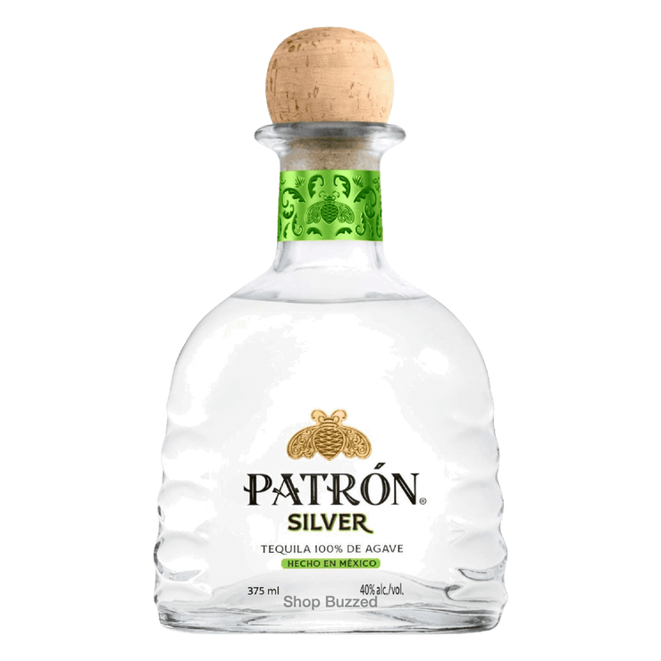 Patrón Silver Tequila 375ml - Shop Buzzed