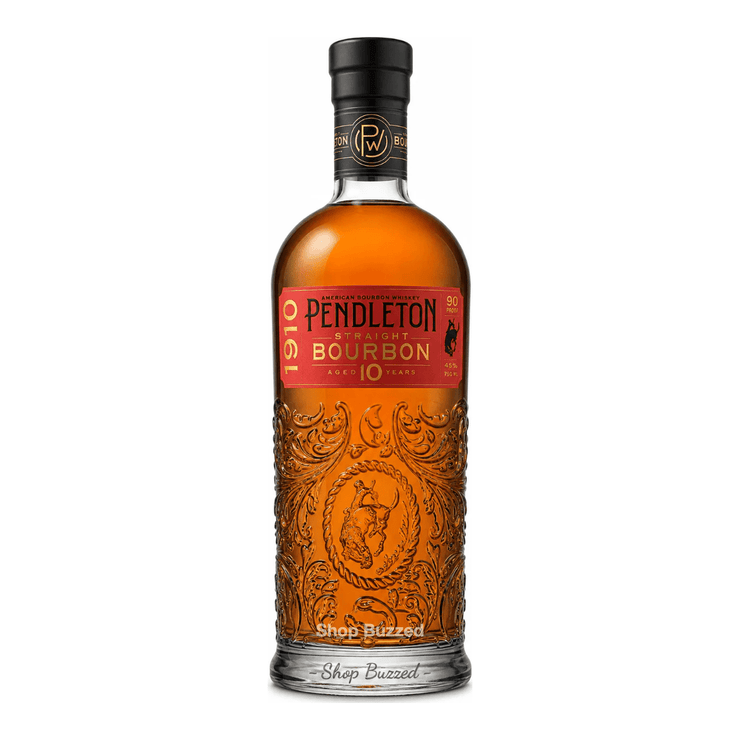 Pendleton Straight Bourbon 10 year 750ml - Shop Buzzed