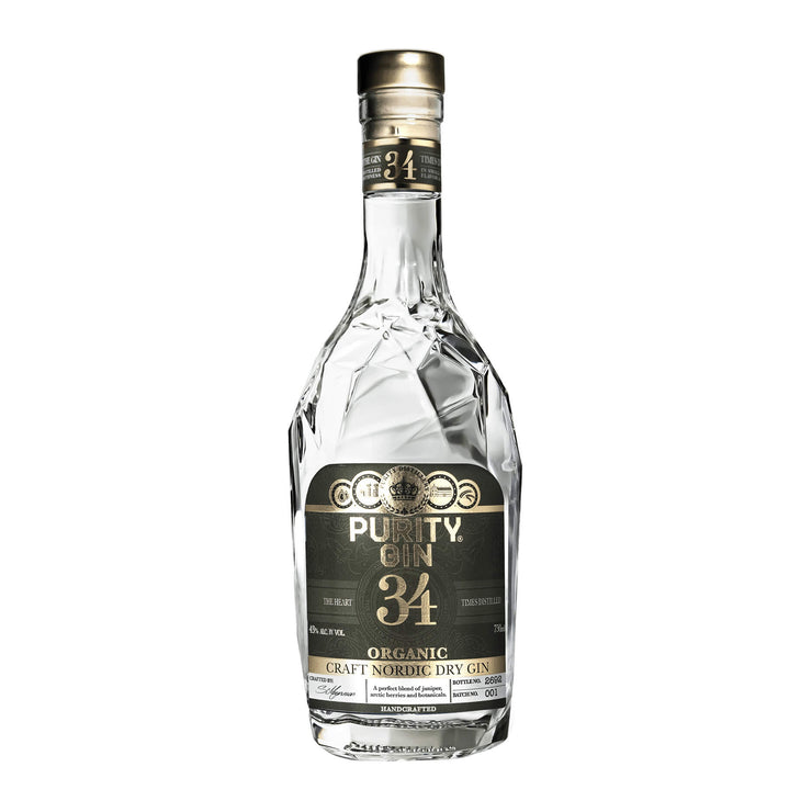 Purity Nordic London Dry 34 Organic Gin 750ml - Shop Buzzed