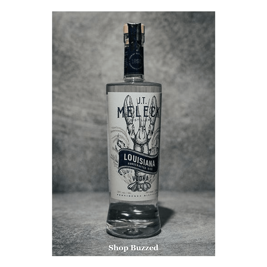 J.T. Meleck Louisiana Handcrafted Rice Vodka 750ml - Shop Buzzed