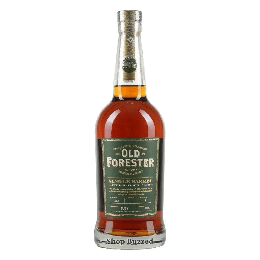 Uptown Old Forester Barrel Strength Single Barrel Kentucky Straight Rye Whiskey 750ml - Shop Buzzed